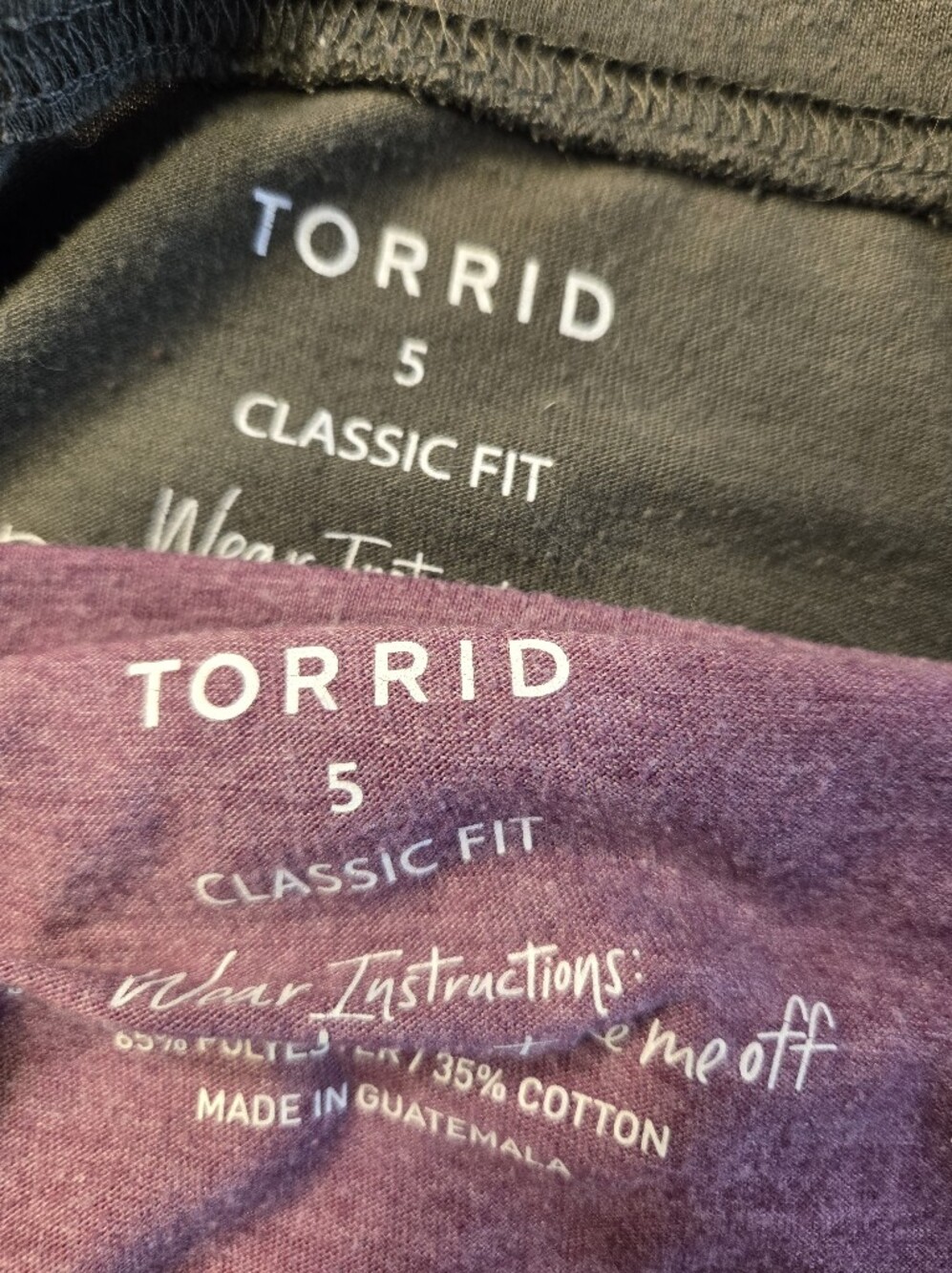 Torrid Crewneck Basic Tees 5X - Picture 3 of 7